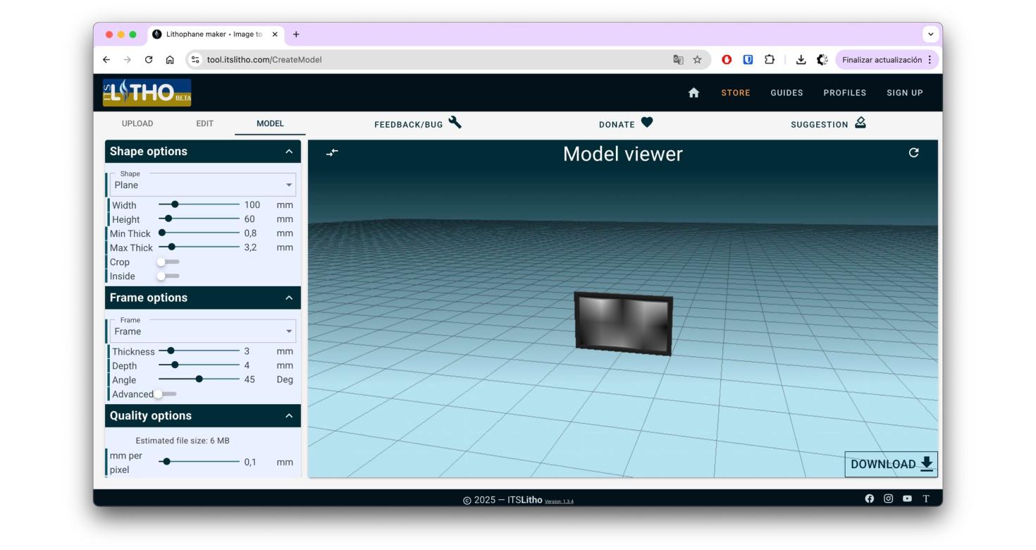 captura de pantalla del botón Get started en itslitho.com