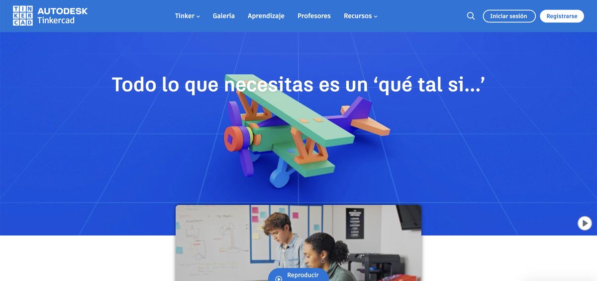 Vista previa de Tinkercad